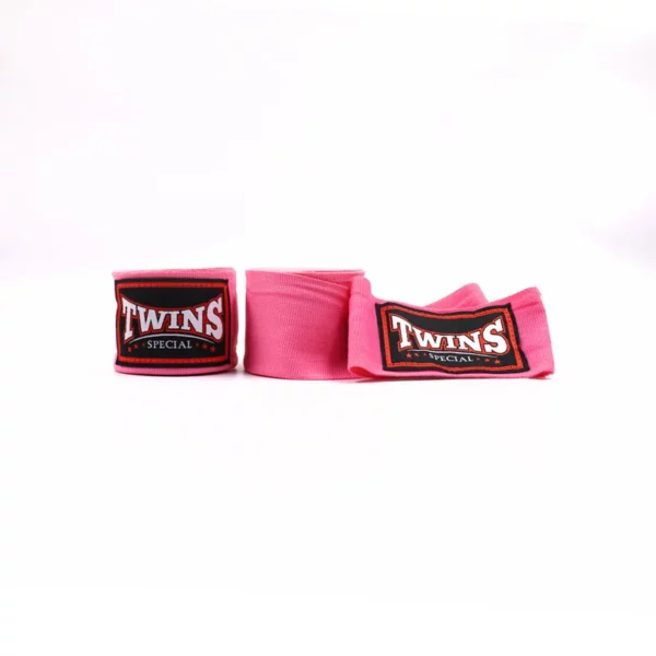 bandes de protection Twins rose sont longues 5 mètres, disponible en plusieurs couleurs pour les sports de combats tels que muaythai boxe anglaise mma kickboxing savate K1