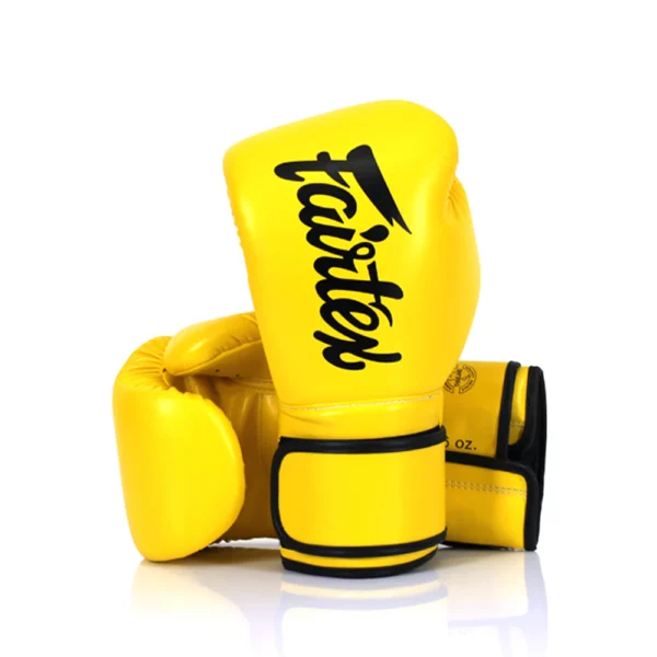 Gants de boxe Fairtex bgv14 jaune