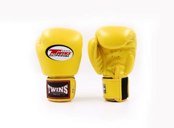 Gants de boxe Twins jaune