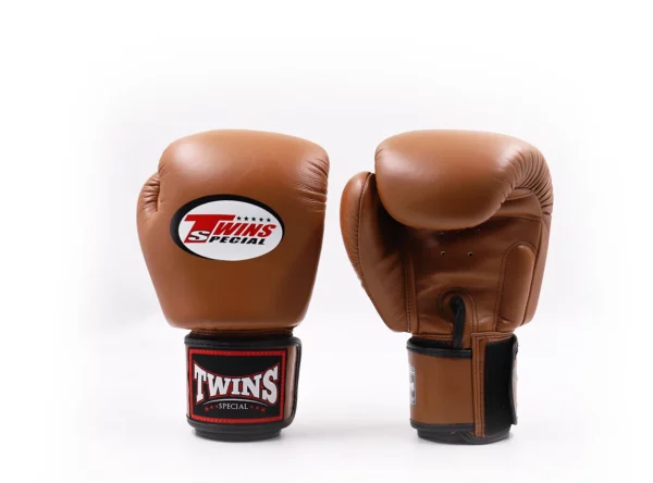 Gants de boxe Twins marron