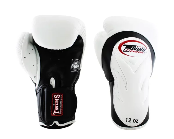 Gants de boxe Twins bgvl6 blanc noir