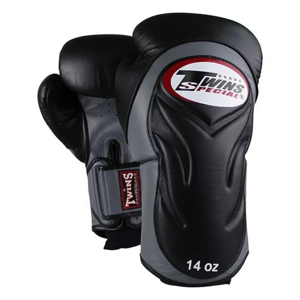 Gants de boxe Twins bgvl6 noir gris