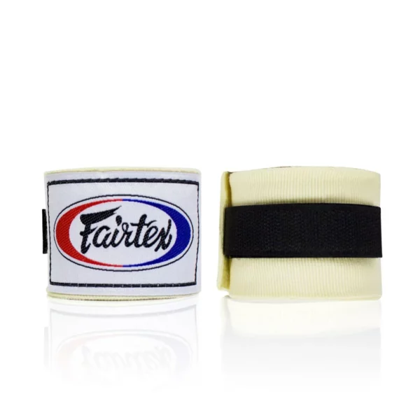 bande de protection Fairtex blanc pour assurer une protection complémentaire et un ajouter un maintient du poignet pour assurer votre poignert