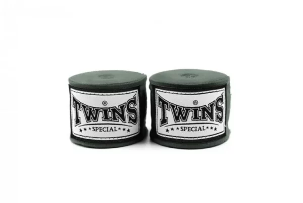 bandes de protection Twins Gris sont longues 5 mètres, disponible en plusieurs couleurs pour les sports de combats tels que muaythai boxe anglaise mma kickboxing savate K1