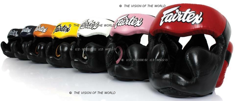 Casque De Boxe Fairtex Hg13 Protection Boxe Thai Mma Boxe Anglaise