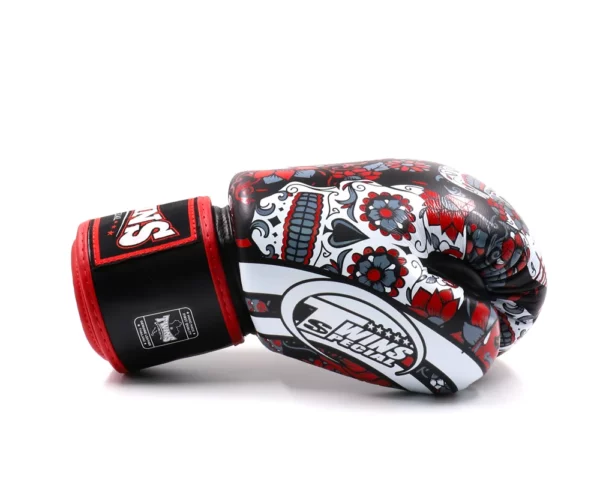 Gants Twins Skulls rouge