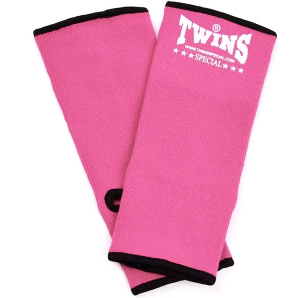 Les Chevillère de protection Twins rose pour les pratiquants de sports de combats , idéal pour un soutient et renforcement des chevilles.