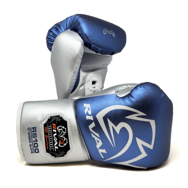 Gants de boxe rival rs100 bleu