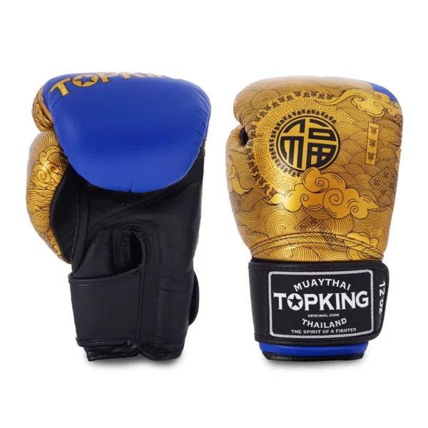 Gants Topking bonheur Chinois bleu