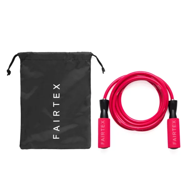 Améliorez vos performances d’entraînement avec la corde à sauter Fairtex , une corde à sauter de haute qualité conçue spécialement pour le Muay Thai. Cette corde à sauter est idéale pour les athlètes de tous niveaux, offrant une expérience de saut fluide et efficace grâce à son système de roulement à billes.