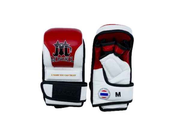 Gants mma Muaythai Mongkol sparring best gloves rouge