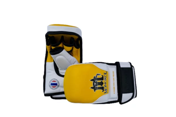 Gants mma Muaythai Mongkol bleu