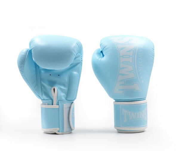 Les Gants de Boxe Twins Pastel bleu BGVL4 P allient performance et élégance. Fabriqués en cuir de haute qualité, ils offrent une protection optimale et un confort supérieur. Parfaits pour vos séances d'entraînement et compétitions, leur design ergonomique et leurs couleurs pastel ajoutent une touche de style à votre équipemen